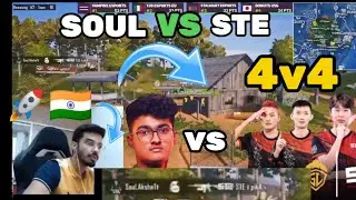 sanx gaming Reaction|| 🚀Soul vs STE in PMWI 🇮🇳