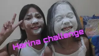 Harina challenge with my best friend arkin