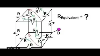 محاضرة رقم 8 حساب المقاومة المكافئة لمكعب المقاومات      Cubic resistors