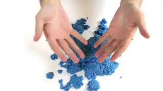 Цветной кинетический песок Kinetic Sand фирмы WabaFun!