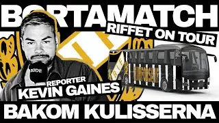 🎥 BORTAMATCH MOT DALSTORP | BAKOM KULISSERNA MED KEVIN GAINES