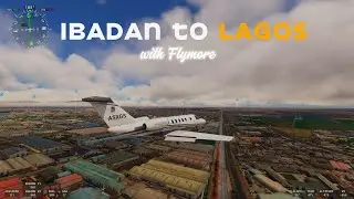 Ibadan to Lagos realistic flight!! Cessna Citation CJ4 | Microsoft Flight Simulator