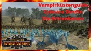 Vampire Coast Guide for Immortal Empires in Total War Warhammer 3/Cylostra Direfin/Patch 2.3/German