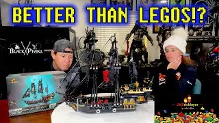 AMAZING BLACK PEARL from JMBRICKLAYER!  BETTER than LEGOS!
