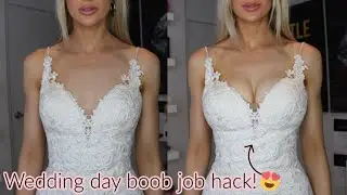 How to Fake a Boob Job For Your Wedding/Special event!