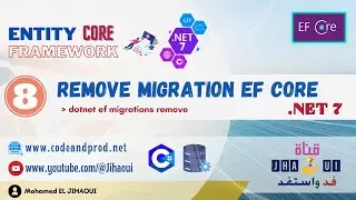 08 EntityFramework Core .NET 7 - Remove Migration EF Core #entityframeworkcore #dotnet7