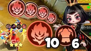3 STAR X-BORG 10/10 EMBERLORD 6 DAUNTLESS USING AURORA | MAGIC CHESS GO GO META