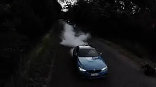 BMW M4 Burn out