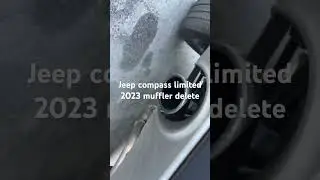 Muffler delete jeep compass limited 2.0 turbo