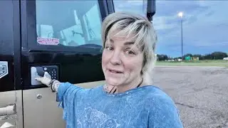 Sleeping In the bass pro shop parking lot