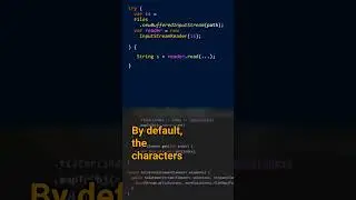 How can you read chars from a binary stream? - Cracking the Java Coding Interview