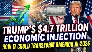 Trump’s $4.7 Trillion Economic Shock — The Gamble That Could Reshape America in 2026
