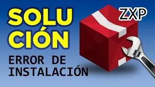 💡 SOLUCI&Oacute;N: ERROR DE INSTALACI&Oacute;N EN ARCHIVOS .ZXP ➕ PLUGIN DE REGALO 🎁