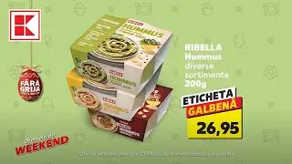 Oferta Kaufland din weekend: pere, ciuperci și hummus