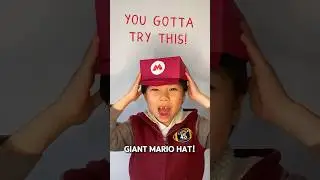 Mario Hat Origami Nintendo Switch Origami Tutorial | How to Make Mario Bros Cosplay Origami #shorts
