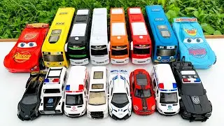 Mobil Mobilan Mcqueen, Bus tayo, Bus Basuri, Mobil Polisi, Mobil Ambulan, Mobil Balap, Damkar #6058