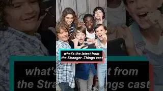 What are the new projects of the Stranger Things actors? #celebrity #strangerthings #usa