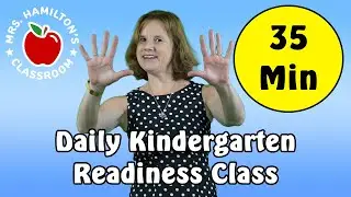 Preschool/Kindergarten Prep Daily Class AND Parent Guide- Episode 4-Learn @ Move with Mrs. Hamilton