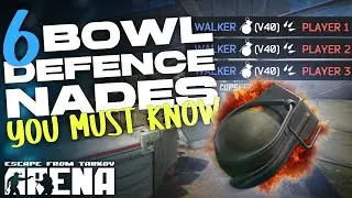 BEST 6 BOWL GRENADES for Tarkov: Arena