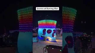 So much art at Burning Man this year 😍