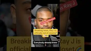 Breaking news, Ray J is officially out of the closet. Here is the footage of he and his boyfriend