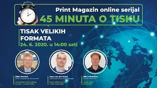 Print Magazin online serijal &bdquo;45 minuta o tisku&ldquo; &ndash; Tisak velikih formata