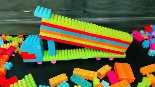 Satisfying DIy Lego Big Hydraulic Truck 9/ ASMR building block/building/#buildingblocks 