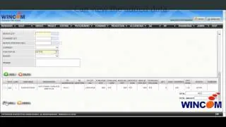 WINCOM ERP - Goods Receipt Note