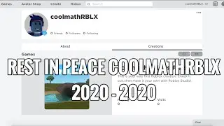 RIP CoolMathGames Roblox / CoolMathRBLX