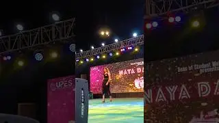 Ramp walk 💯✨ Mr. and Miss Fresher at @UPES #dehradun #upesdehradun #upes #rampwalk #fun  #party