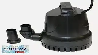 3300 GPH Submerisble Pond and Waterfall Pump w Free Pump Filter Screen