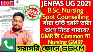 JENPAS UG 2021 BSc Nursing Extended Mop Up Round | BSc Nursing Spot Counselling | JENPAUH 2021