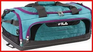 Great product -  Fila Cypress Small Sport Duffel Bag, Teal/Purple, One Size