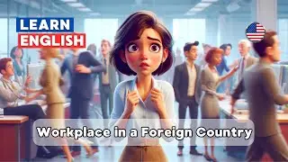 Socializing in Workplace in a Foreign Country | English Listening & Speaking | B1 (Level 3-4)