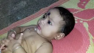 Baby Avni crying