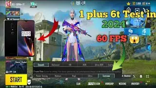 ONE PLUS 6T PUBG TEST IN 2024 | PUBG TEST ONE PLUS 6T IN 2024 | Gaming Performance Revisited! 🔥