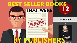 Top 10 world famous Books that got Rejected initially | Became Best seller Books to read now...