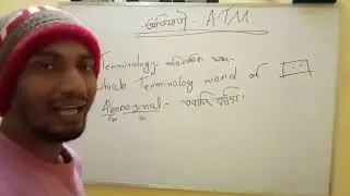 Deeply explain word of class that Terminology.