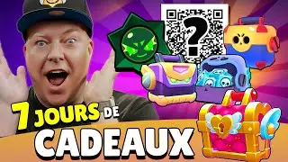 7 JOURS de RÉCOMPENSES, 4 QRCODE GRATUITS, BOITES de COMPENSATION chaque JOUR et MISE À JOUR DISPO