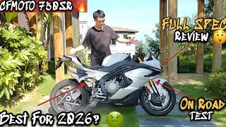 CFMOTO 750SR — лучший китайский супербайк? Полные характеристики и дорожный тест 2026 года! 🔥