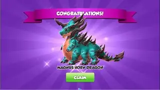 Got Magnus Horn Dragon | Eaglion and False Eye Primal event-Dragon Mania Legends | DML