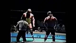 Owen Hart VS The Pegasus Kid (Chris Benoit) April 1991 #OwenHart #ChrisBenoit #PegasusKid