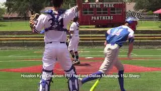 Houston Kyle Chapman 15U Red and Dallas Mustangs 15U Sharp