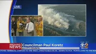 Getty Fire: Councilman Paul Koretz Has A Message For Those Ignoring Mandatory Evacuations