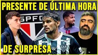 PRESENTE SIM!!! SÃO PAULO TEM CHEGADA GIGANTESCA DE MEIA QUE BRILHOU DEMAIS NA BASE! SPFC AGORA MUDA
