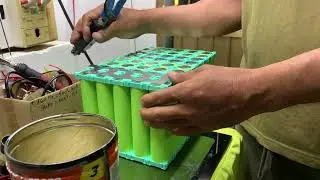 Cách đống ắc quy pin 32140 - 150Ah ae xem vui @