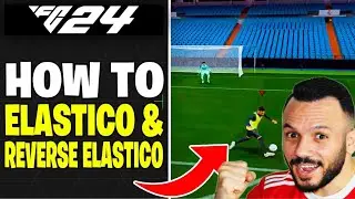 فيفا FC 24 -📝 شرح مهارة الايلاستيكو والريفيرس ايلاستيكو  (  Elastico & Reverse  ) 🔥⚽ !!