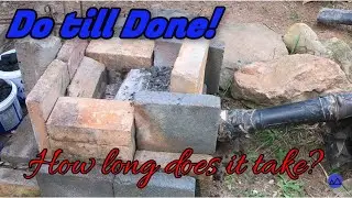 Cold Start to Hot Metal - Charcoal forge time test.