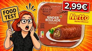 Netto Fertiggericht im Test: Genuss Welt Rinderroulade (2,99 &euro;) | lohnt sich das?