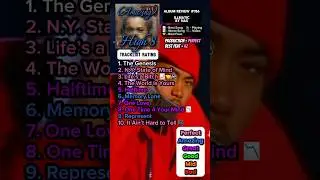 Album Review #156 Illmatic By Nas #fyp #shorts #illmatic #nas #music #rap #albumreview #hiphop